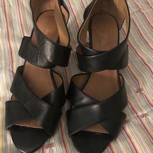 Clarks strappy heels
